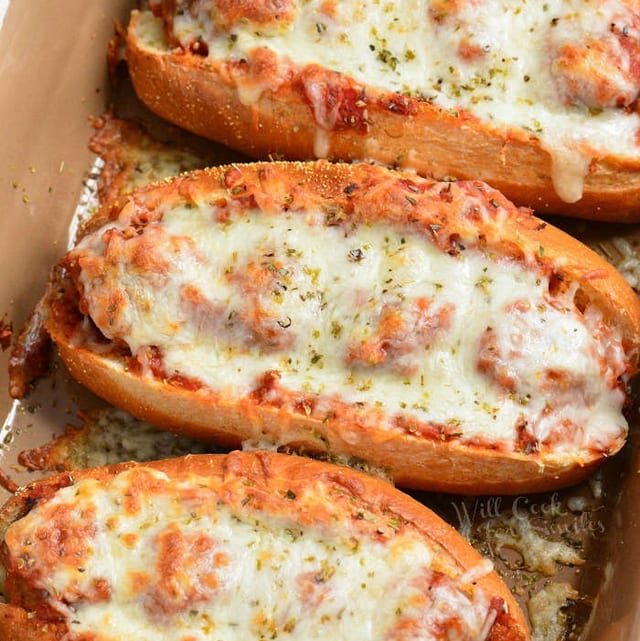 Chicken Parmigiana Sub.