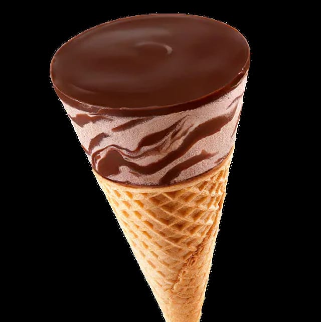 Nutella Ice Cream Cones.