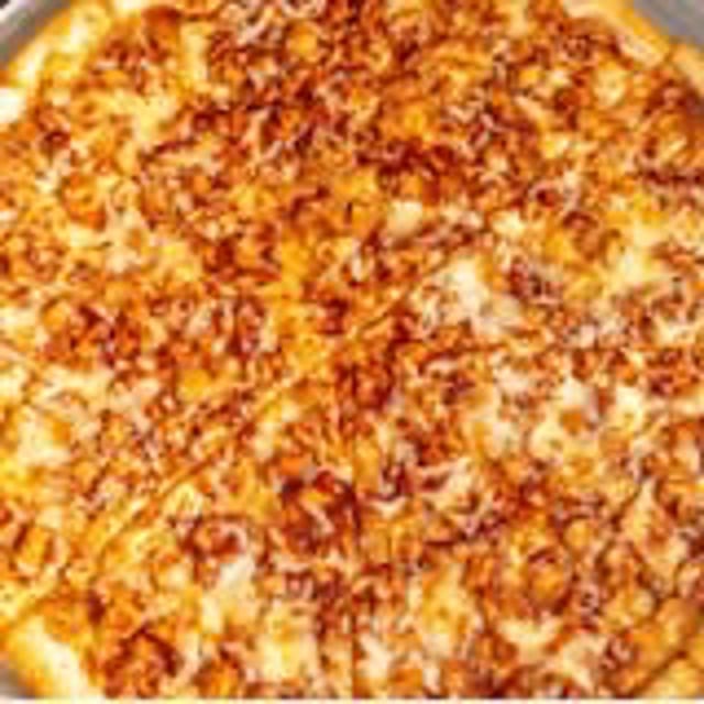 BBQ Chicken Pizza.