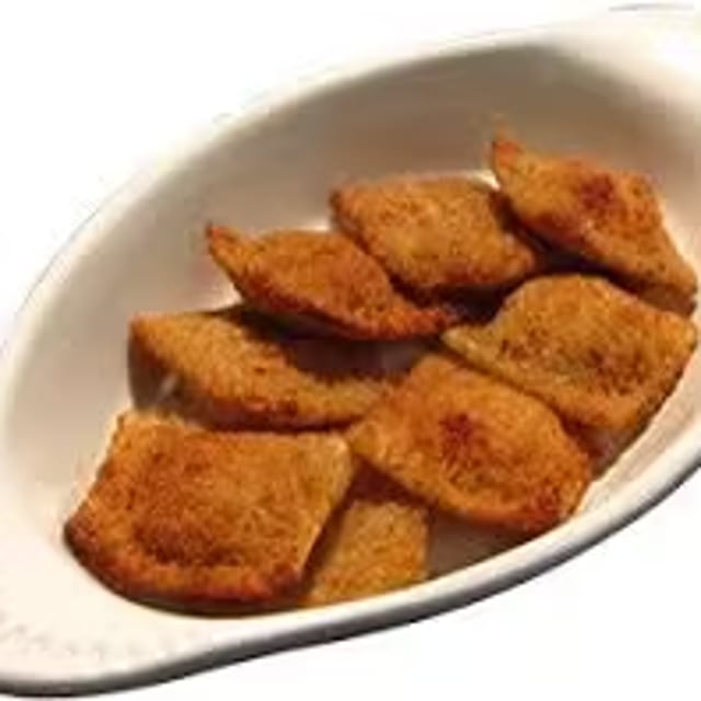 Toasted Cheese Ravioli.