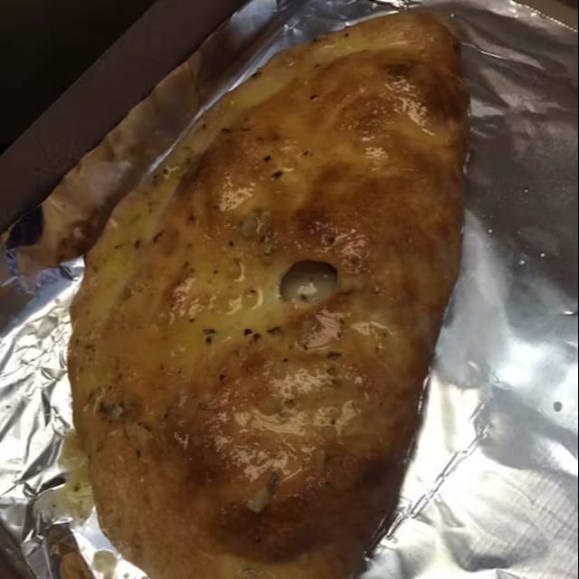 Spinach Calzone.