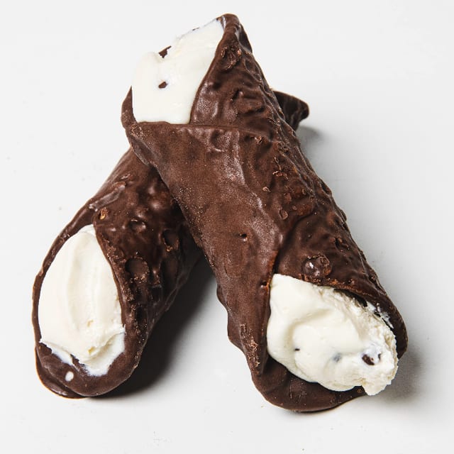 Chocolate Dipped Cannoli.